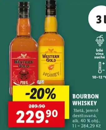Lidl Bourbon whiskey nabídka
