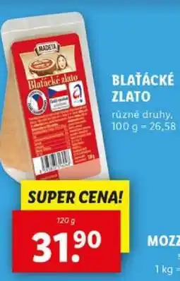 Lidl Blaťácké zlato nabídka