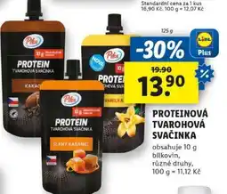Lidl Pilos PROTEIN TVAROHOVÁ SVAČINKA nabídka