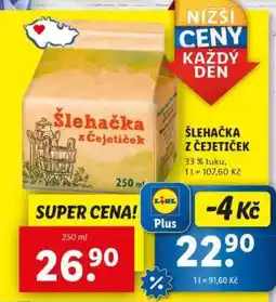 Lidl Šlehačka z Čejtěček nabídka