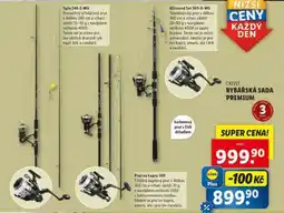 Lidl Crivit Rybářská sada Premium nabídka