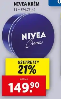 Lidl Nivea krém nabídka