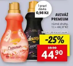 Lidl Doussy Avivaž Premium nabídka