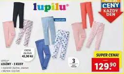 Lidl LUPILU LEGÍNY – 3 KUSY nabídka