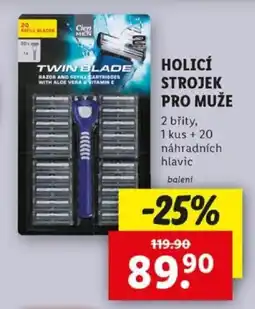 Lidl Holicí strojek pro muže nabídka