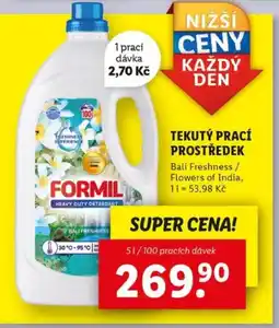 Lidl Tekutý prací prostředek nabídka