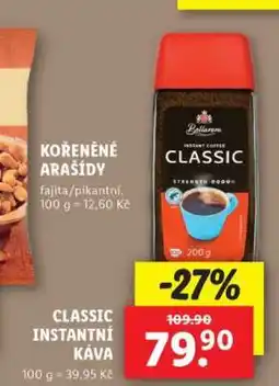 Lidl Bellarom CLASSIC Instantní káva nabídka