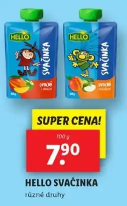 Lidl Hello svačinka nabídka