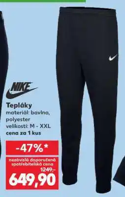 Kaufland Tepláky nabídka