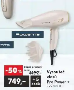 Kaufland Vysoušeč vlasů Pro Power + CV7243F0 nabídka