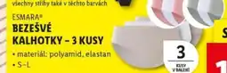 Lidl Bezešvé kalhotky - 3 kusy nabídka