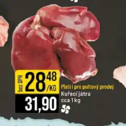 Jip Kuřecí játra cca 1 kg nabídka