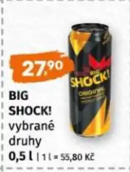 Terno BIG SHOCK! vybrané druhy nabídka
