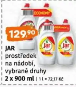 Terno JAR prostředek na nádobí vybrané druhy nabídka