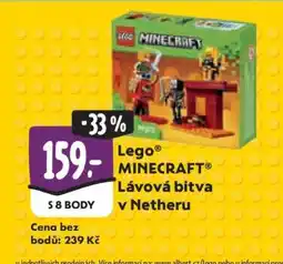 Albert Lego MINECRAFT Lávová bitva v Netheru nabídka