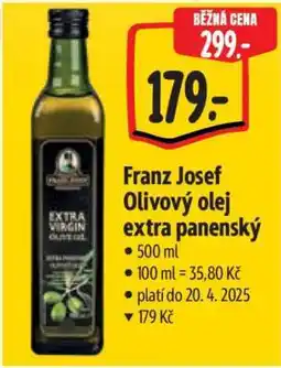 Albert Franz Josef Olivový olej extra panenský nabídka