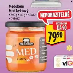 Albert Medokom med květový nabídka