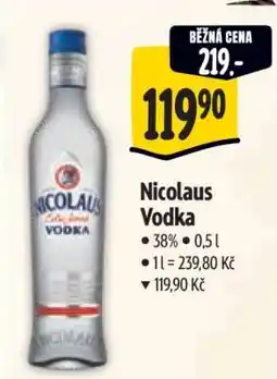 Albert Nicolaus Vodka nabídka