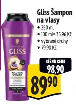 Albert Gliss Šampon na vlasy nabídka