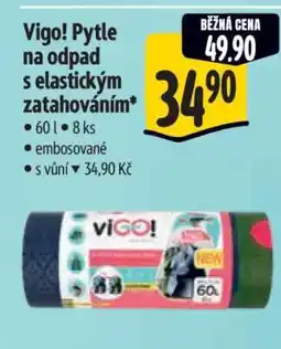 Albert Vigo! Pytle na odpad s elastickým zatahováním nabídka