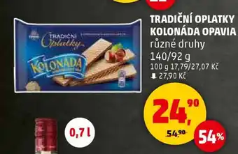 Penny Market TRADIČNÍ OPLATKY KOLONÁDA OPAVIA nabídka