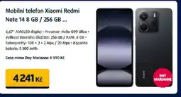 Datart Mobilní telefon Xiaomi Redmi Note 14 8 GB / 256 GB ... nabídka
