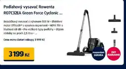 Datart Podlahový vysavač Rowenta R07C32EA Green Force Cyclonic ... nabídka
