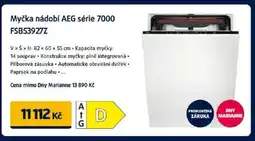 Datart Myčka nádobí AEG série 7000 FSB53927Z nabídka