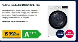 Datart Sušička prádla LG RC81V9AV3N bílá nabídka