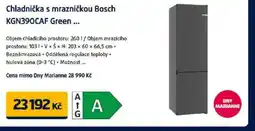 Datart Chladnička s mrazničkou Bosch KGN390CAF Green ... nabídka