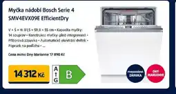 Datart Myčka nádobí Bosch Serie 4 SMV4EVX09E EfficientDry nabídka