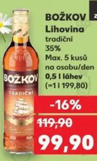 Kaufland BOŽKOV Lihovina nabídka