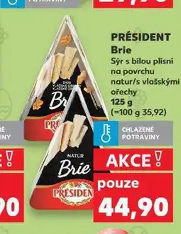Kaufland Président brie nabídka
