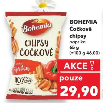 Kaufland BOHEMIA Čočkové chipsy nabídka