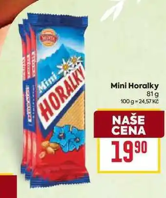 Billa Mini Horalky 81 g nabídka