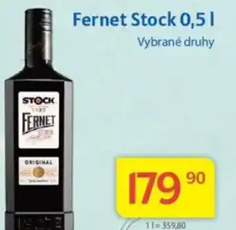 Kubík potraviny Fernet Stock nabídka