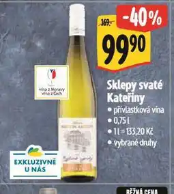 Albert Sklepy svaté kateřiny nabídka