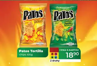 Tamda Foods Patos Tortilla chips nabídka