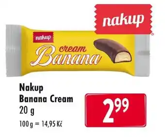 Qanto Nakup Banana Cream nabídka