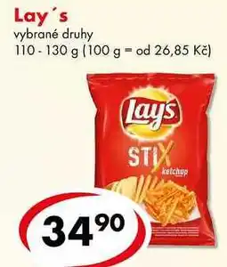 CBA Lay's, 110-130 g nabídka