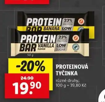 Lidl Proteinová tyčinka nabídka