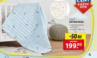 Lidl Dětská deka nabídka