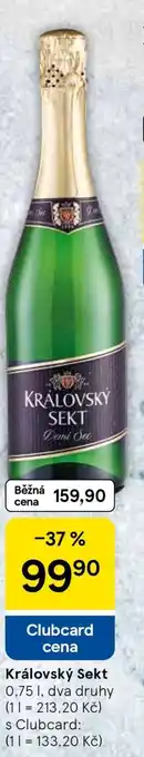 Tesco Královský Sekt nabídka
