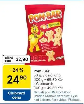 Tesco Pom Bär nabídka