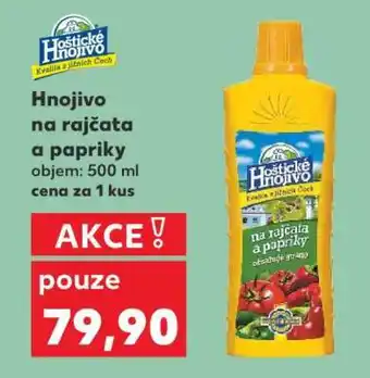 Kaufland Hnojivo na rajčata a papriky nabídka