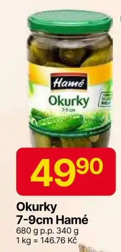 Hruška Okurky 7-9cm Hamé nabídka