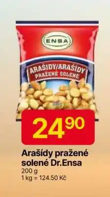 Hruška Arašidy pražené solené Dr.Ensa nabídka