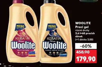 Kaufland WOOLITE Prací gel nabídka
