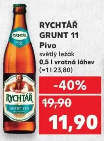 Kaufland RYCHTÁŘ GRUNT 11 Pivo nabídka