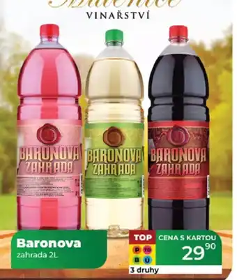 Tamda Foods BARONOVA zahrada nabídka